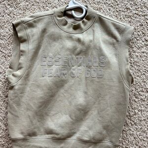 Essentials Tan Knit Top